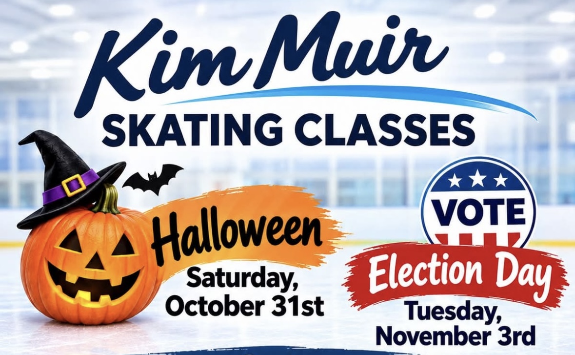 Kim Muir Power Skating – Halloween & Election Day Hockey Clinics image