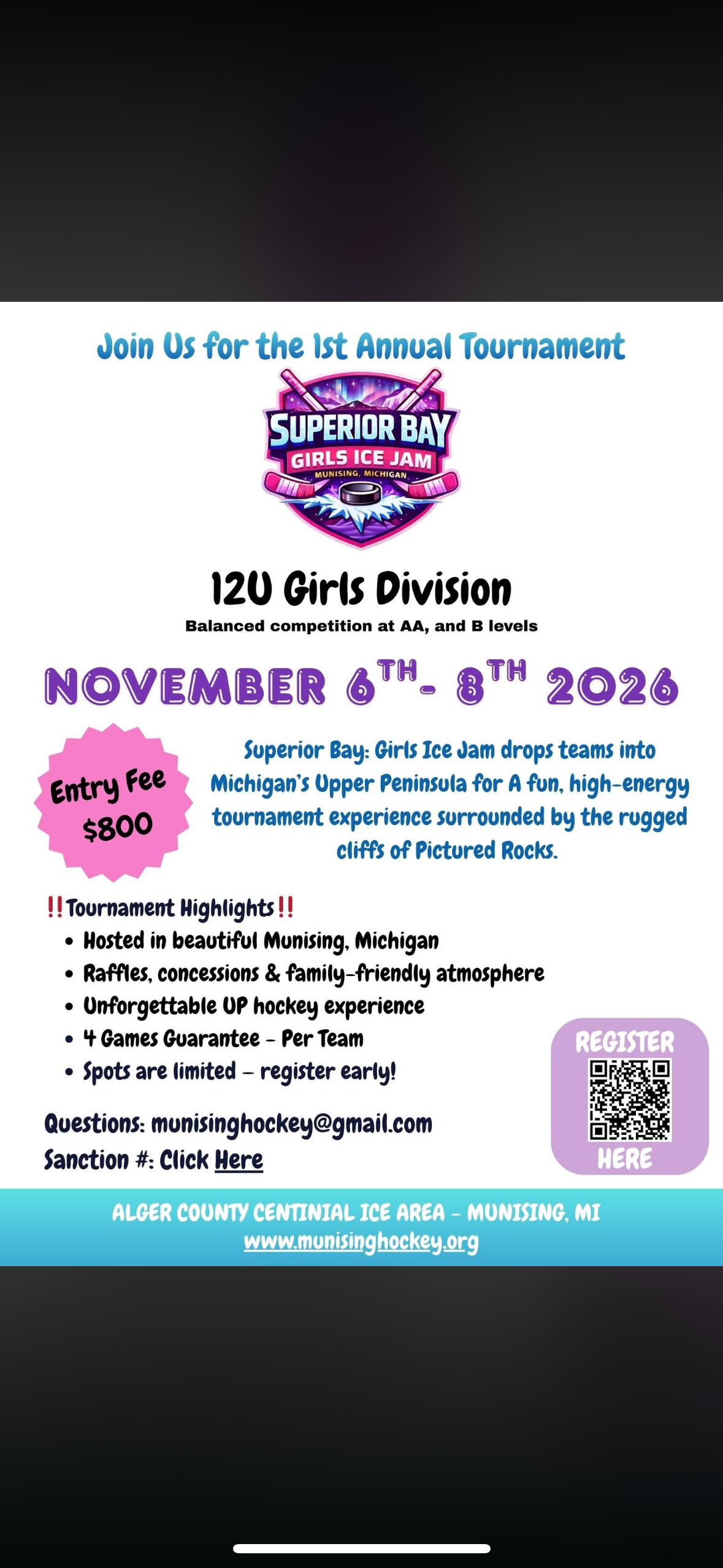 Superior Bay Girls Ice Jam – 12U Girls Division image