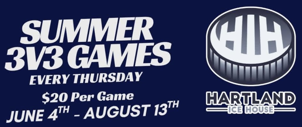 Hartland Ice House Summer 3v3 Games – 8U image