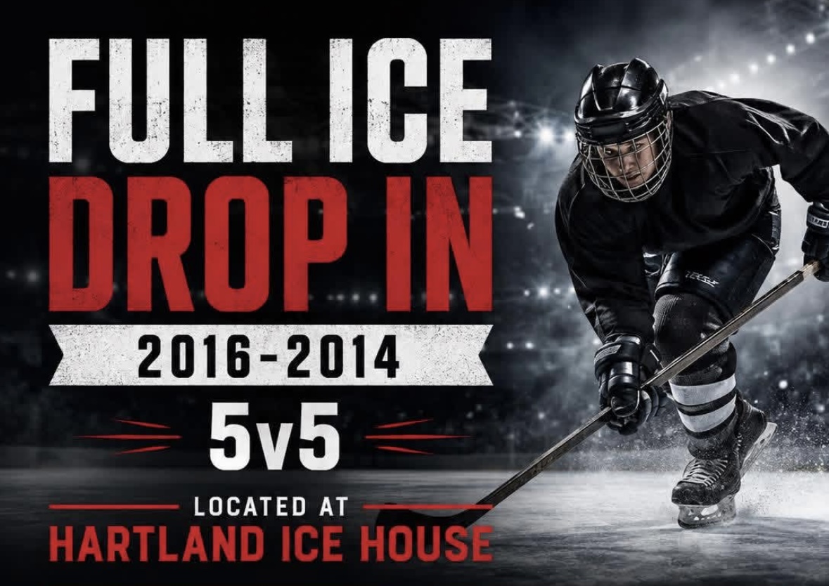 Full Ice Drop In 5v5 (2016–2014 Birth Years) image