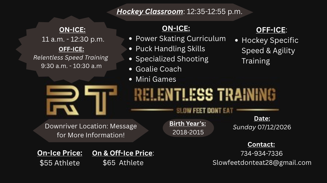 Relentless Training Skills Skate and Speed & Agility Training image